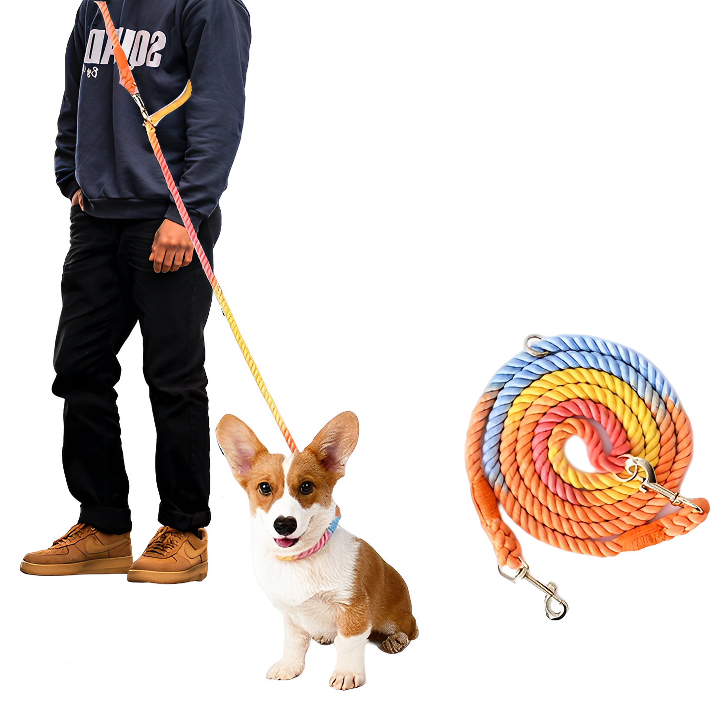
                  
                    7.6ft Hands Free Dog Leash
                  
                