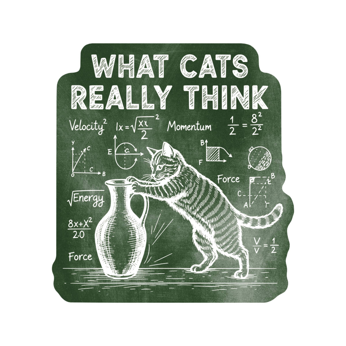 
                  
                    Cat Math Sticker
                  
                