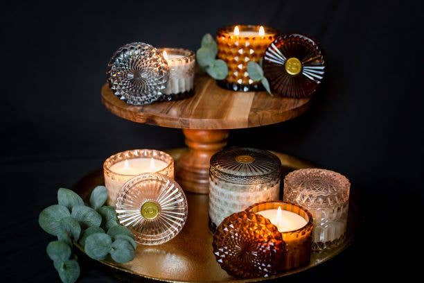 
                  
                    Heathered Suede Smokey Gray Shimmer Candle: 8oz
                  
                