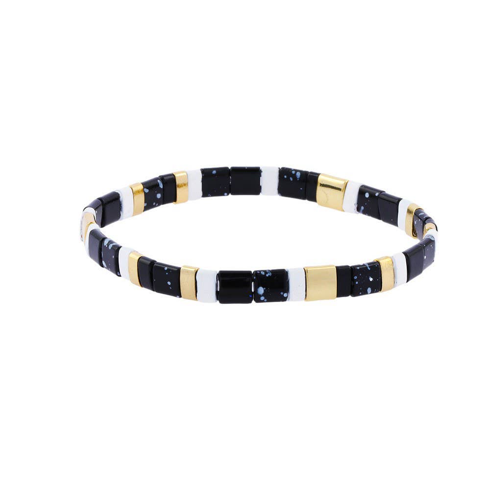 
                  
                    5mm Glass TILA Beaded Elastic Bracelets
                  
                