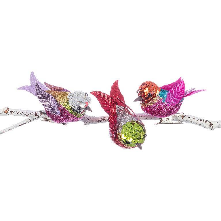 
                  
                    Rainbow Sequin Bird Clip
                  
                