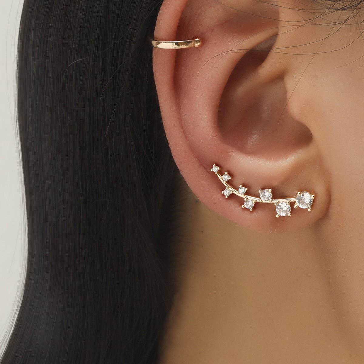 
                  
                    Ear Cuff + Climber Pair
                  
                