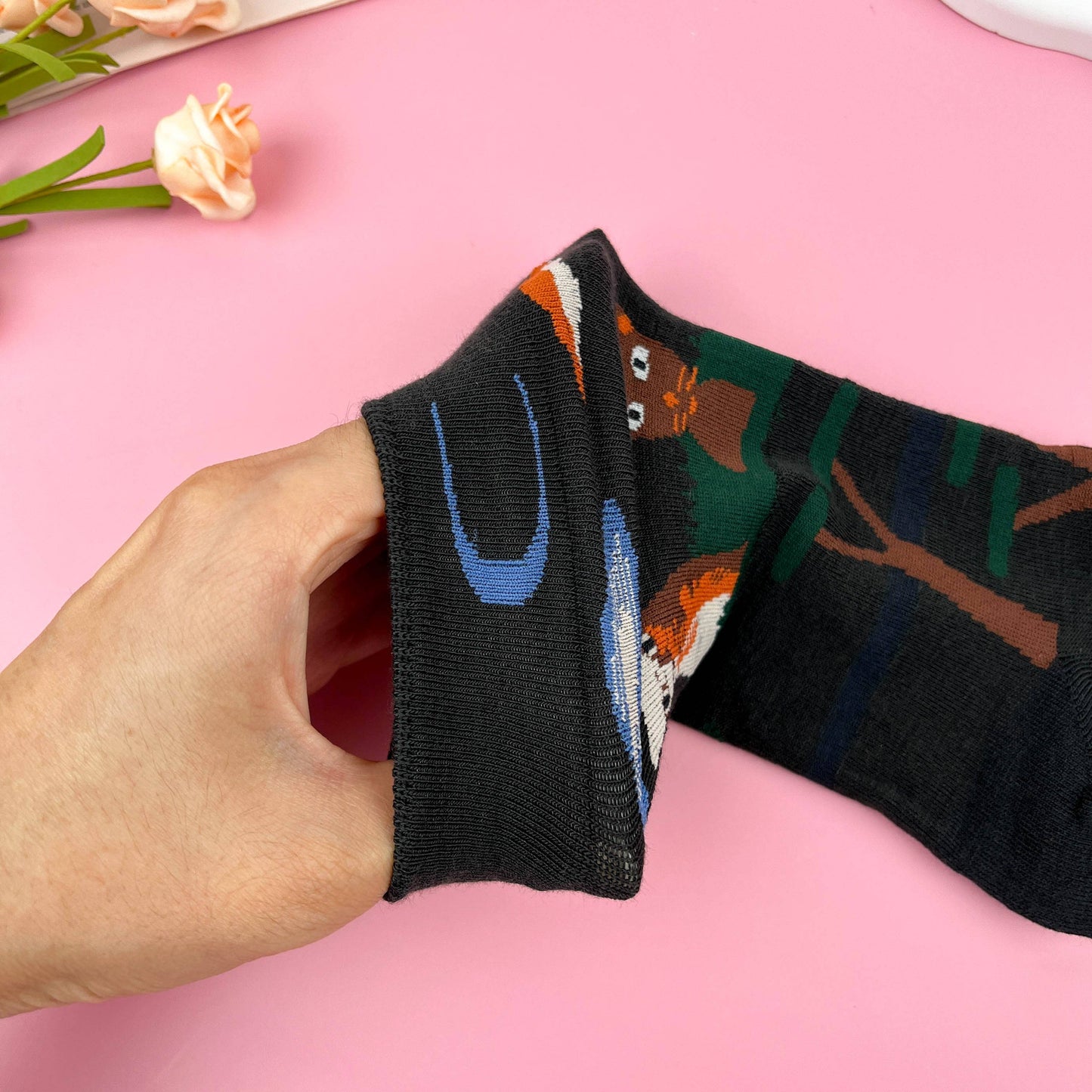 
                  
                    Oil Painting Illustrations Mid-Calf Socks
                  
                