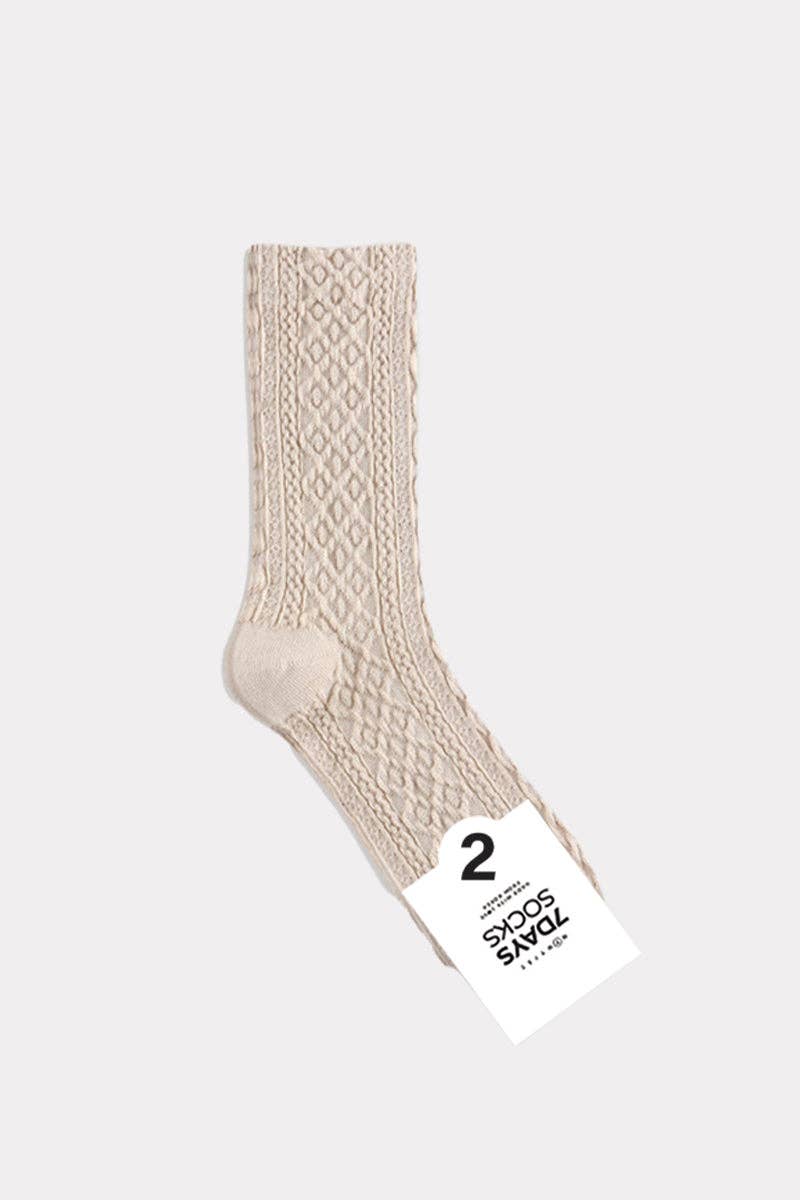 
                  
                    Textured Waffle Socks
                  
                