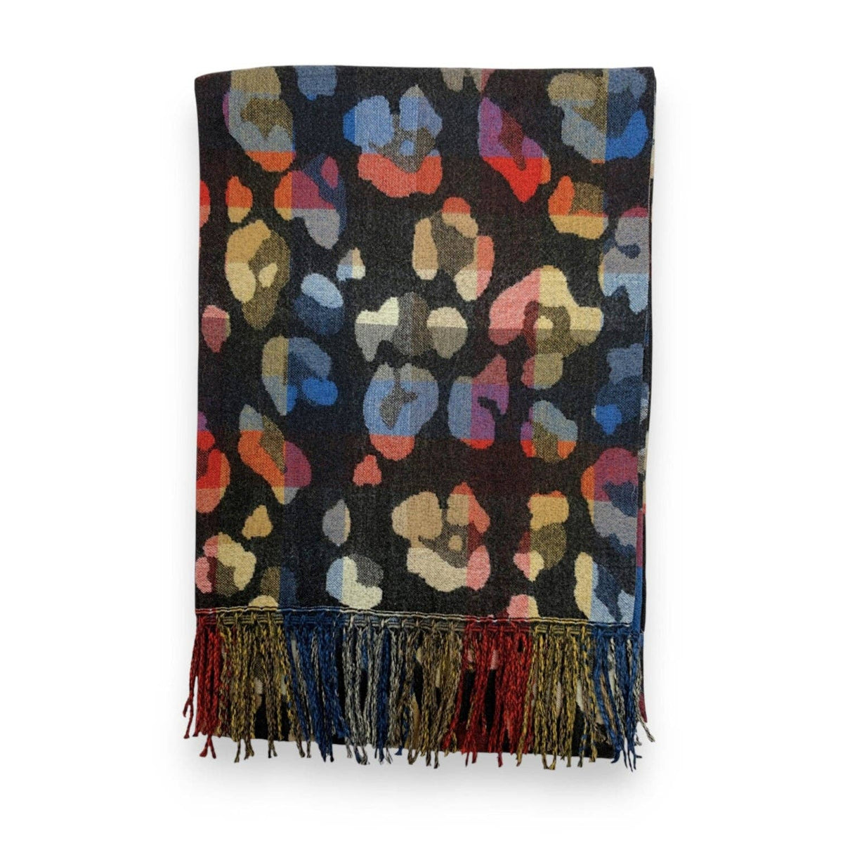 
                  
                    Colour Play Leopard Cashmere Blend Winter Scarf
                  
                