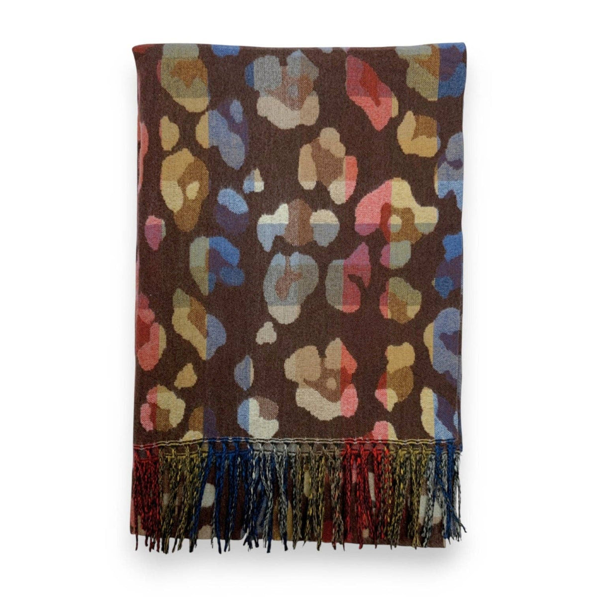 
                  
                    Colour Play Leopard Cashmere Blend Winter Scarf
                  
                