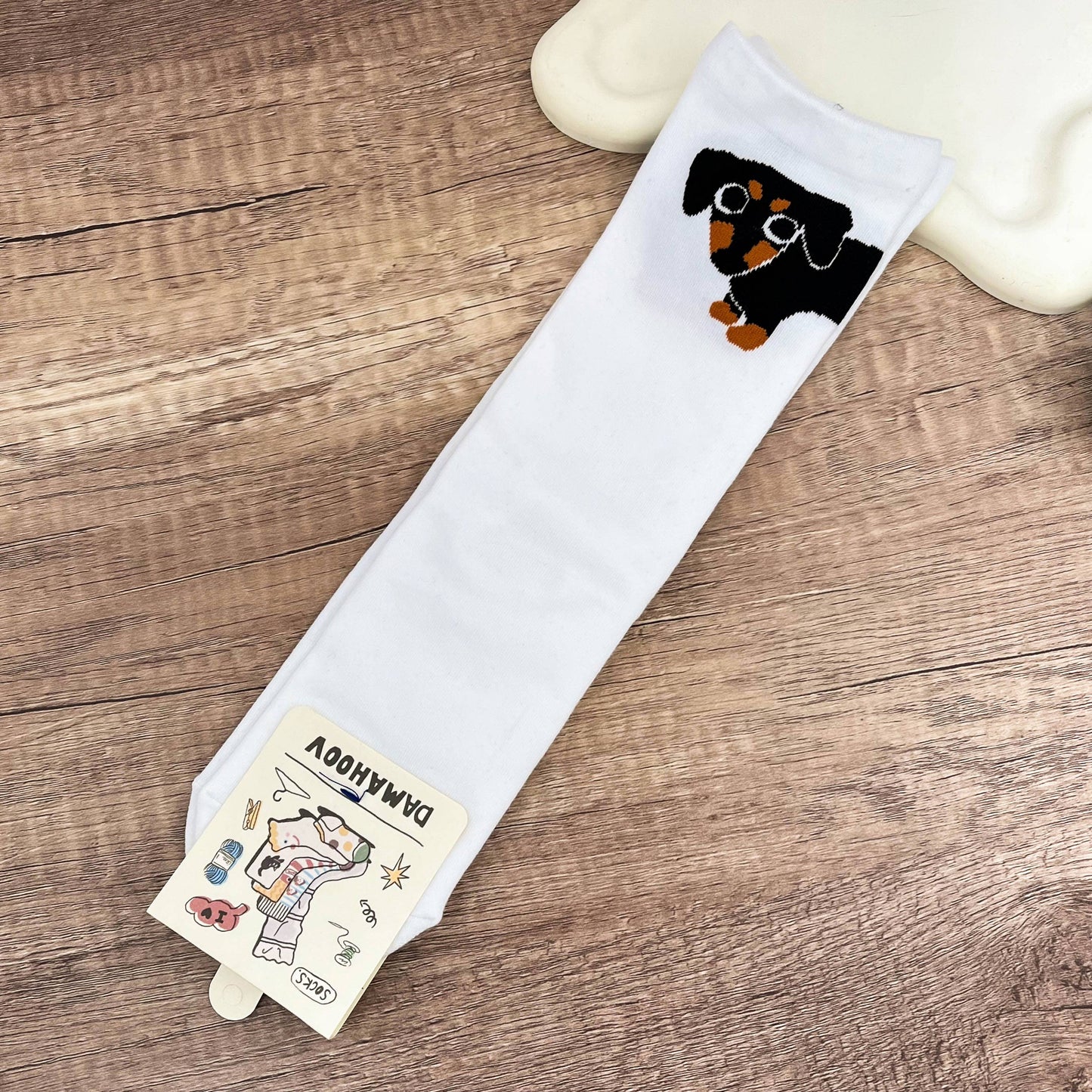 
                  
                    Puppy Booty Mid Calf Socks
                  
                
