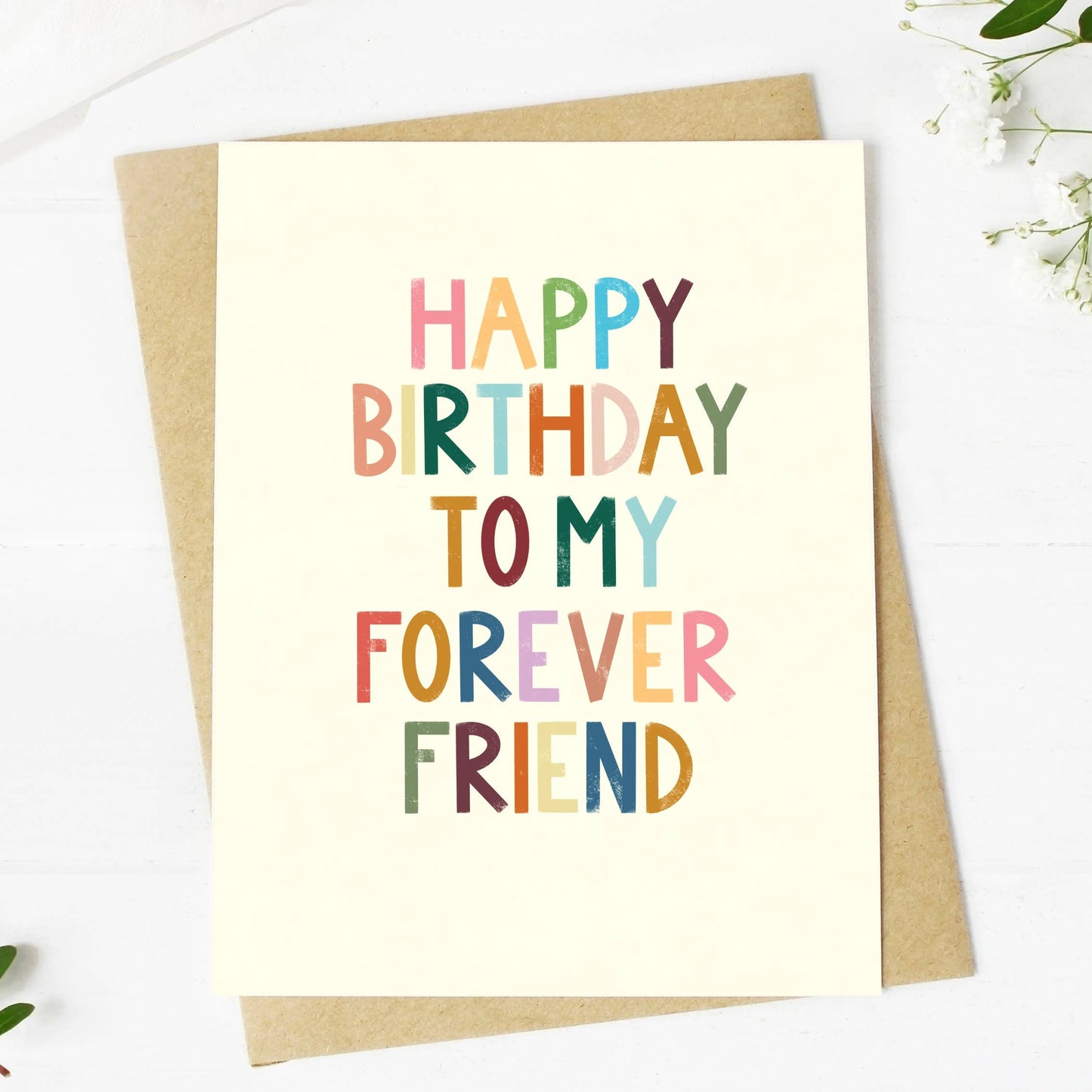 
                  
                    Forever Friend Birthday Card
                  
                
