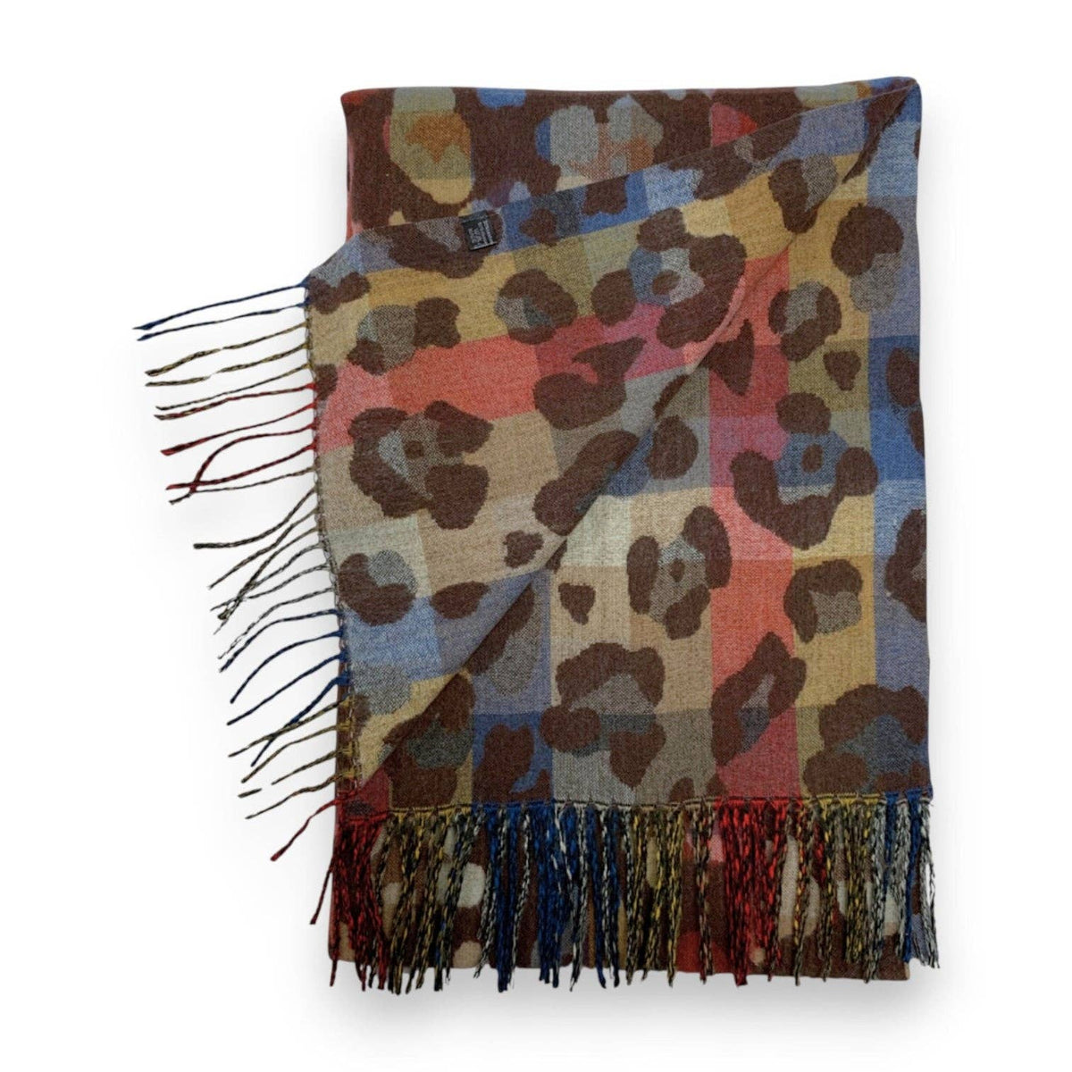 
                  
                    Colour Play Leopard Cashmere Blend Winter Scarf
                  
                