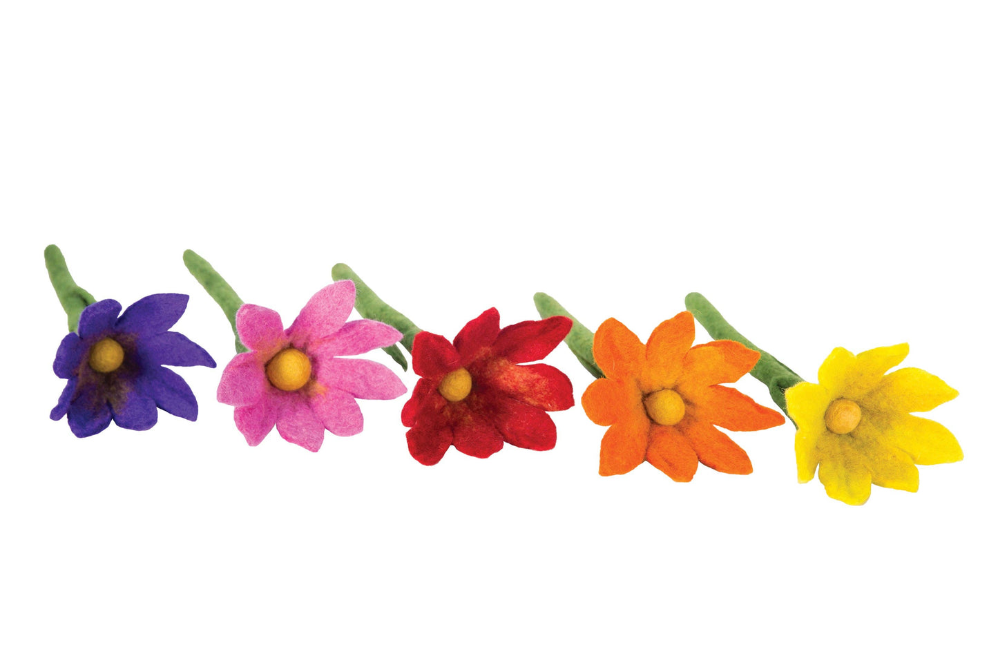 
                  
                    Chunky Colorful Felt Flowers
                  
                