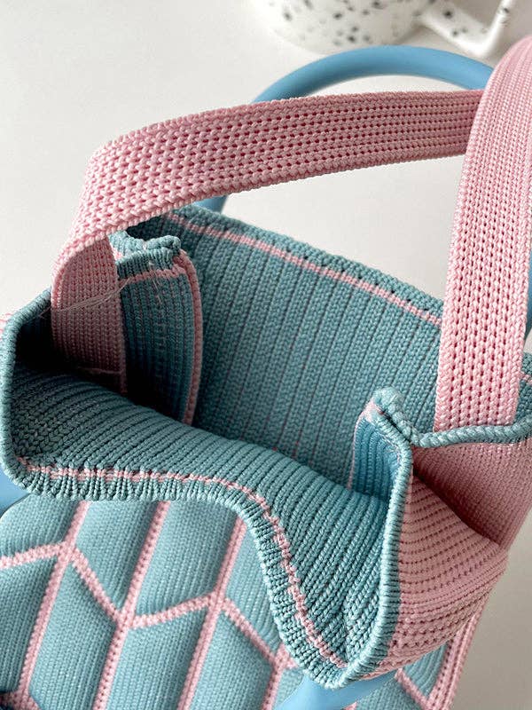 
                  
                    Geometric Knit Phone Sling Bag
                  
                