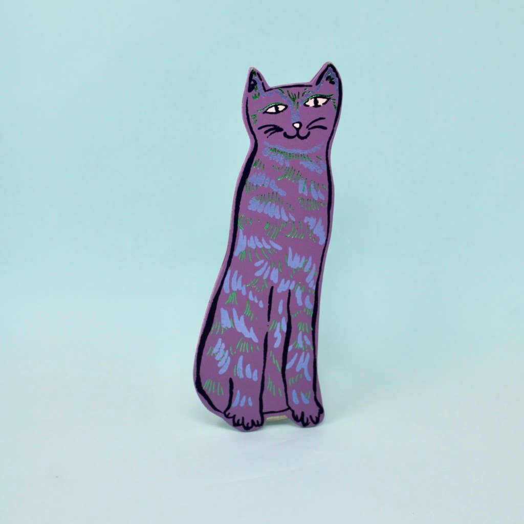 
                  
                    Cat Tails Leather Bookmark
                  
                