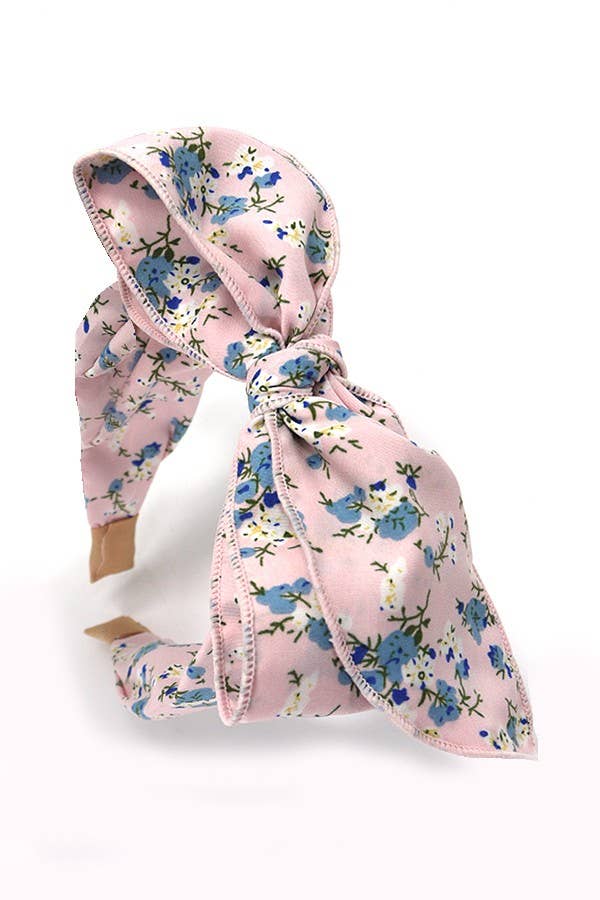 
                  
                    Floral Oversized Shapeable Bow Headband
                  
                