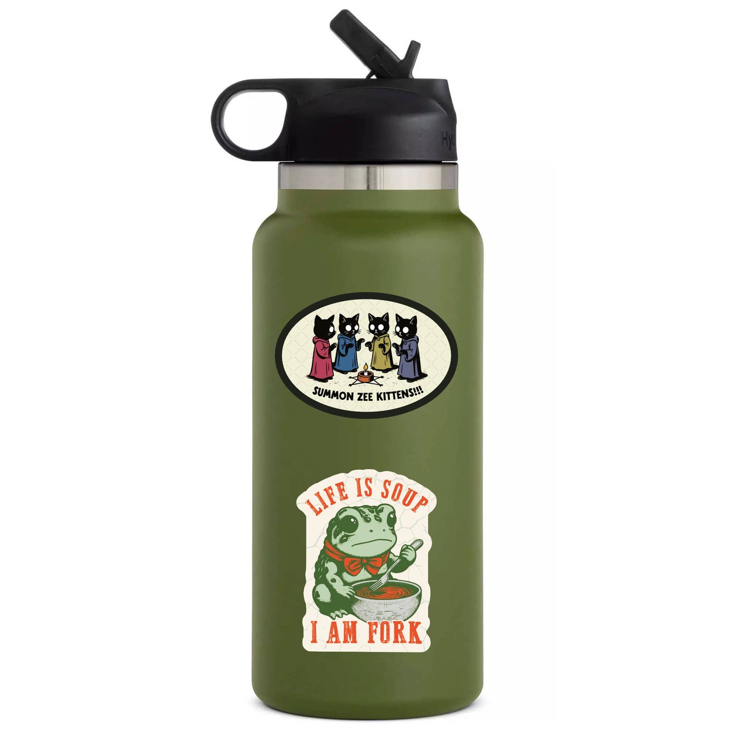 
                  
                    Frog Soup Vinyl Sticker
                  
                