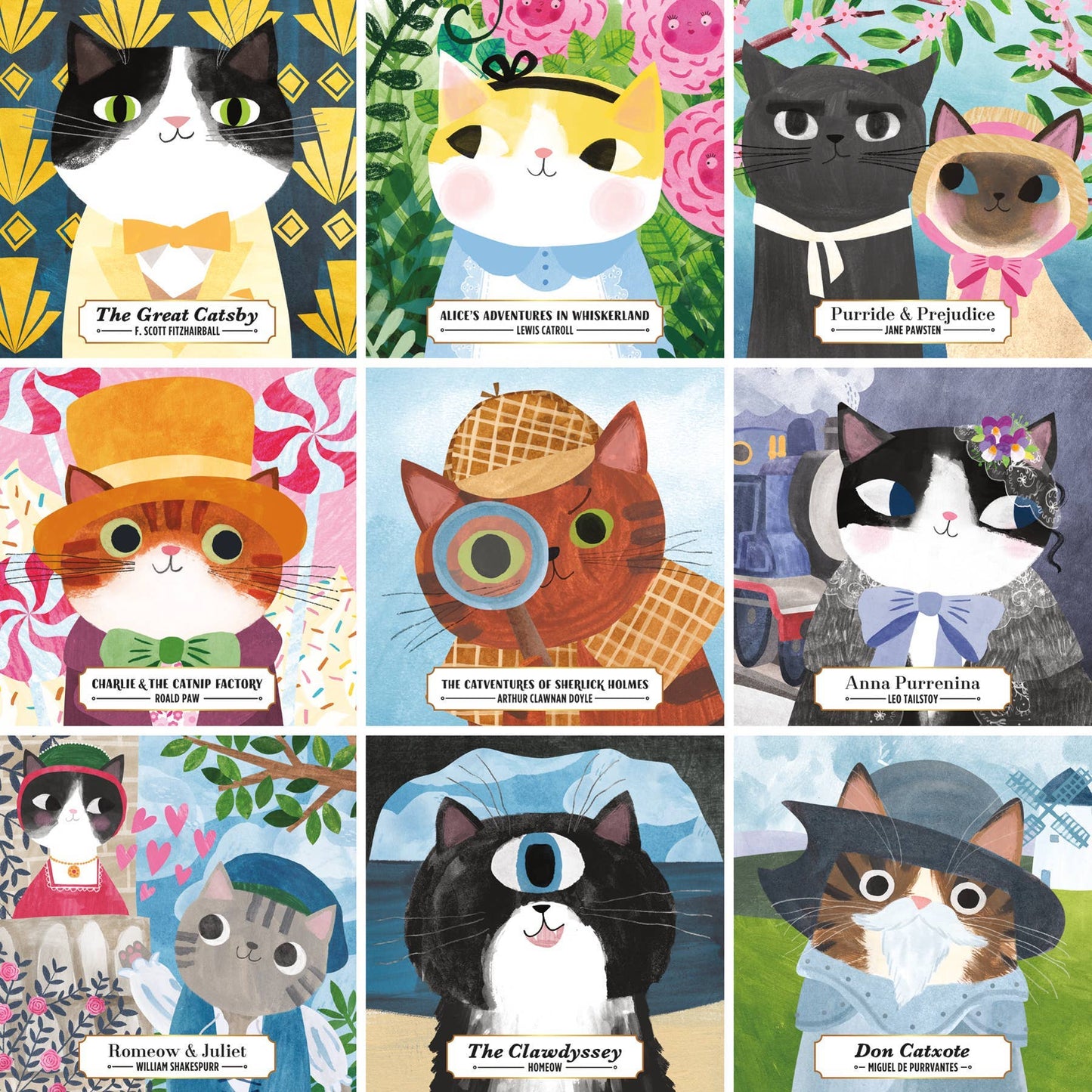 
                  
                    Bookish Cats 500 Piece Family Puzzle
                  
                