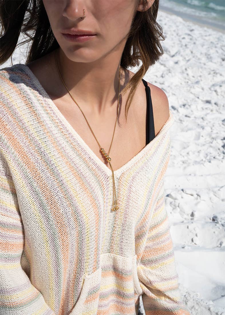 
                  
                    Reversible Bolo Ball Charm Necklace
                  
                