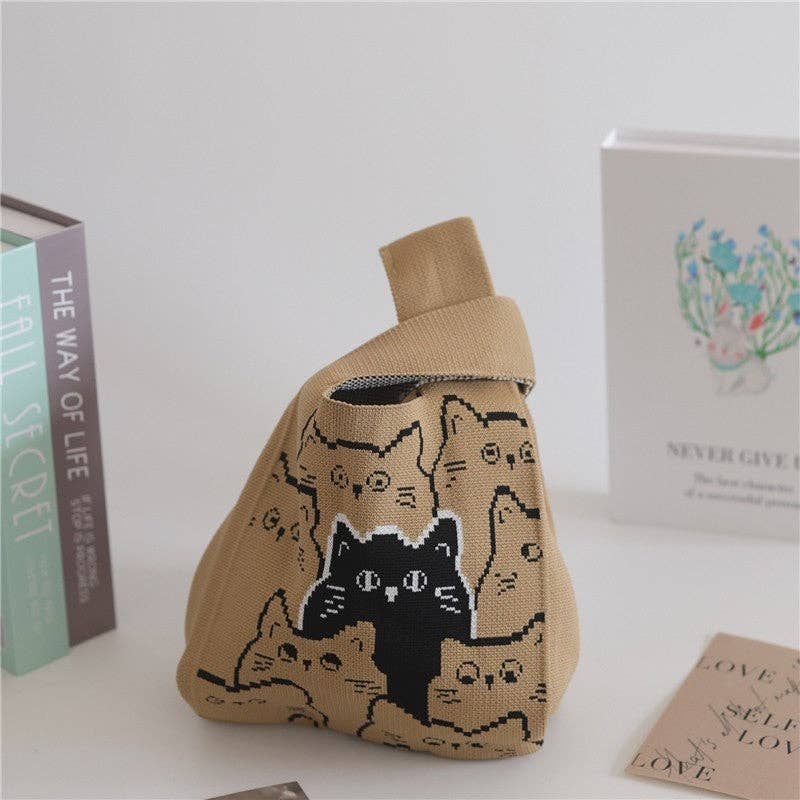 
                  
                    Knit Tote - Yarn Cat (No. 2)
                  
                