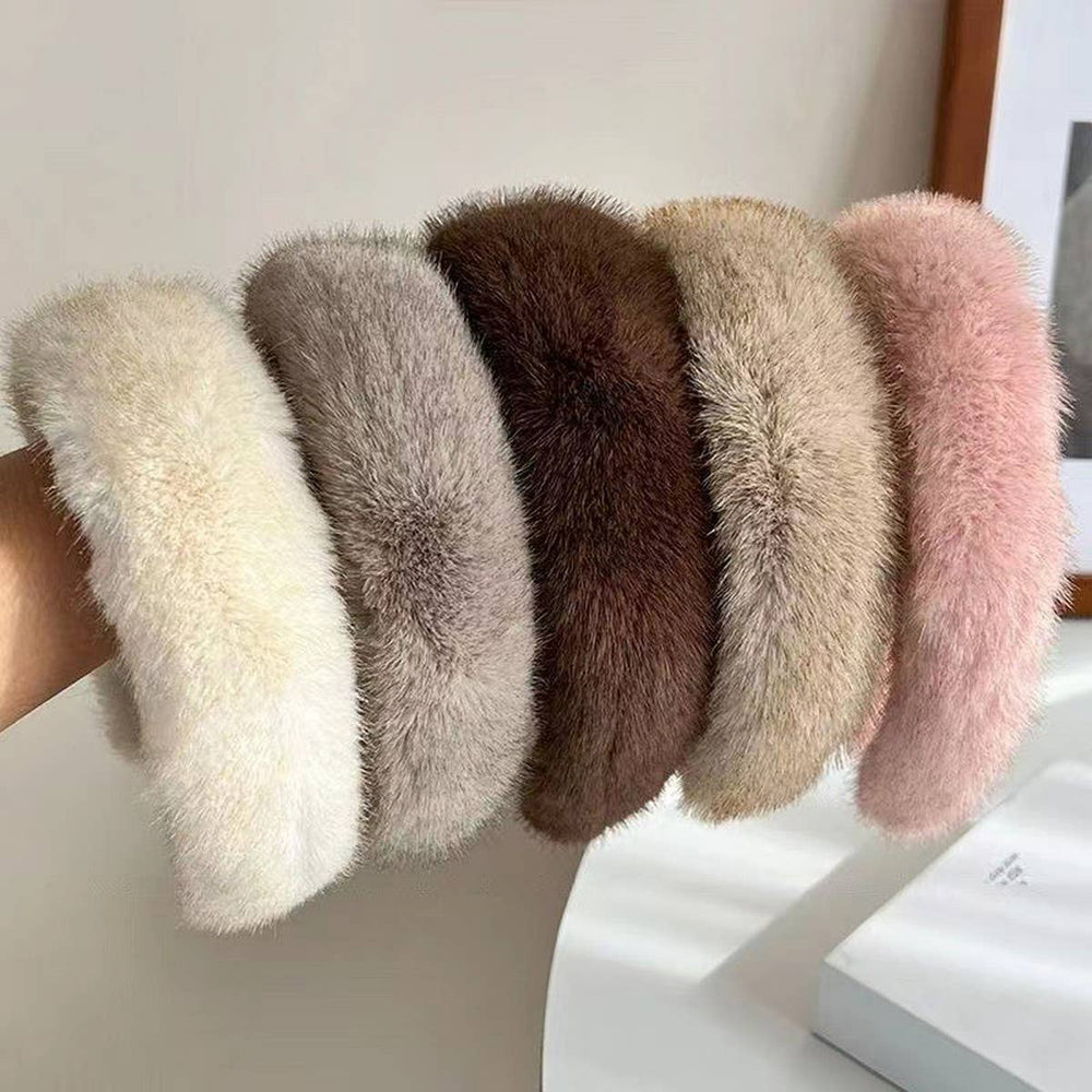 Bamboo Faux Fur Headband
