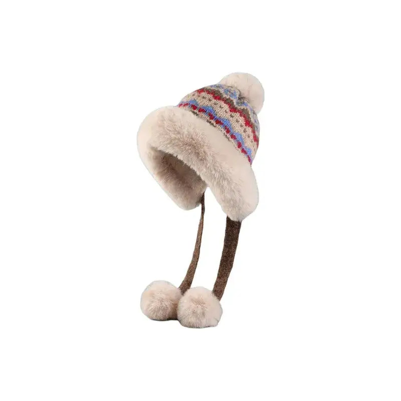
                  
                    Plush Lined Knit Trapper Bonnet
                  
                
