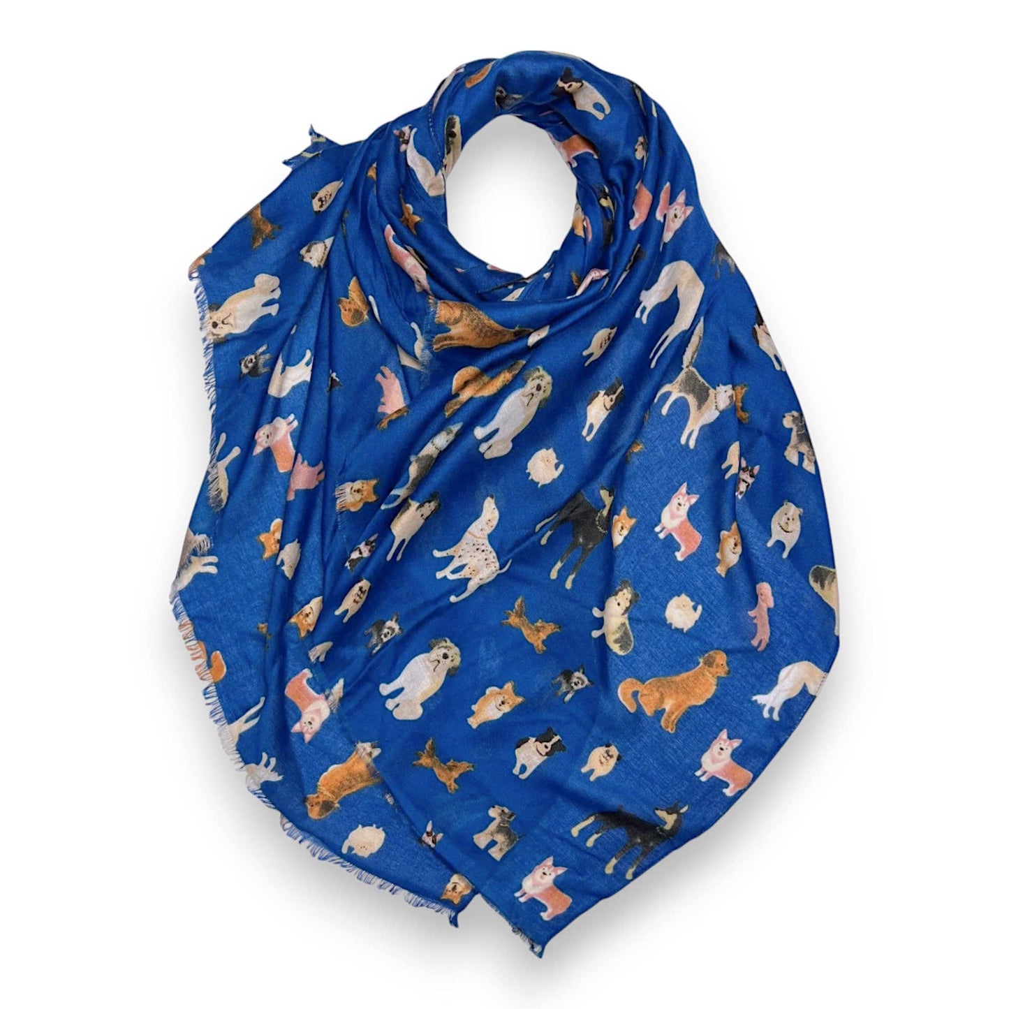 
                  
                    Dog Mix Breeds Cotton Blend Scarf
                  
                