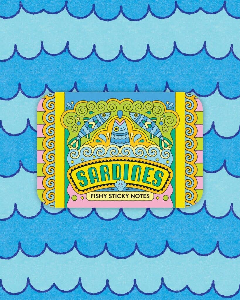 
                  
                    Sardines Can Fishy Sticky Notes
                  
                