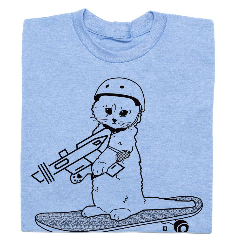 Pew Pew Pew Skateboard Gray