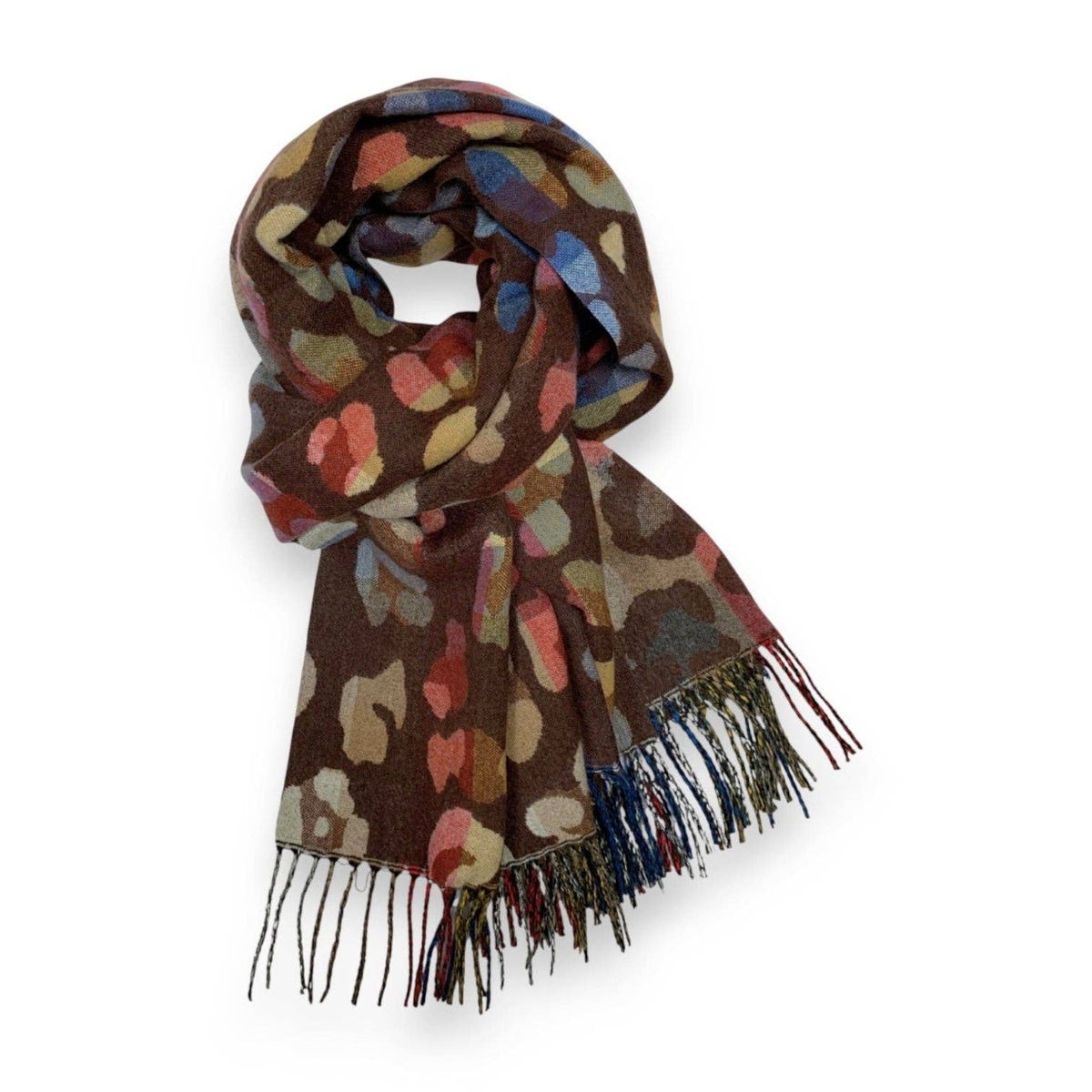 
                  
                    Colour Play Leopard Cashmere Blend Winter Scarf
                  
                
