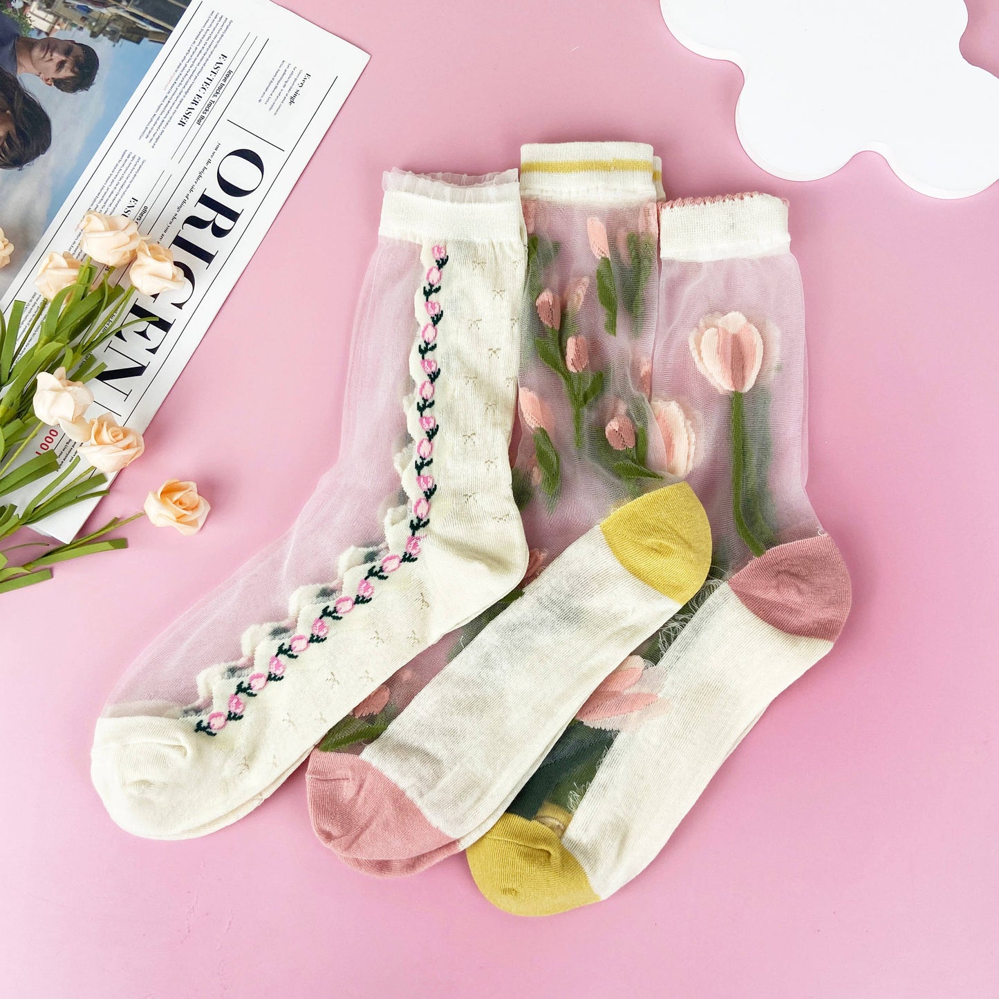 
                  
                    Tulip Sheer Summer Stockings
                  
                