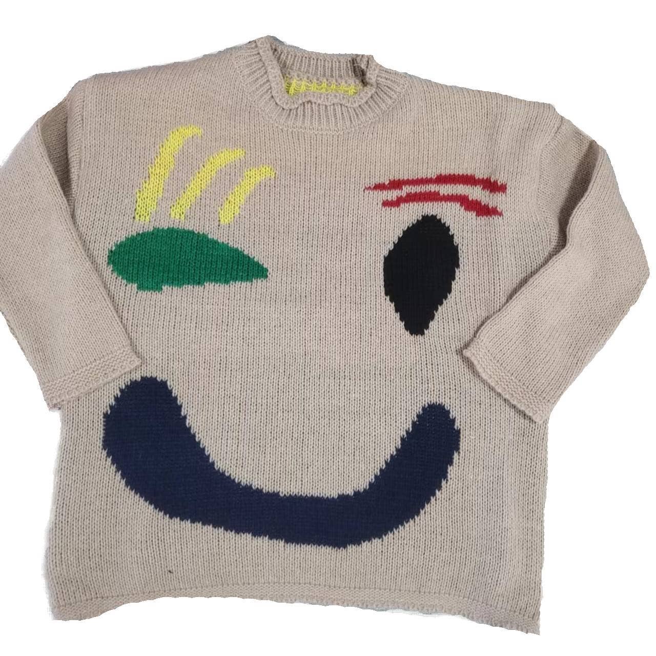 
                  
                    Give A Wink Knit Sweater
                  
                