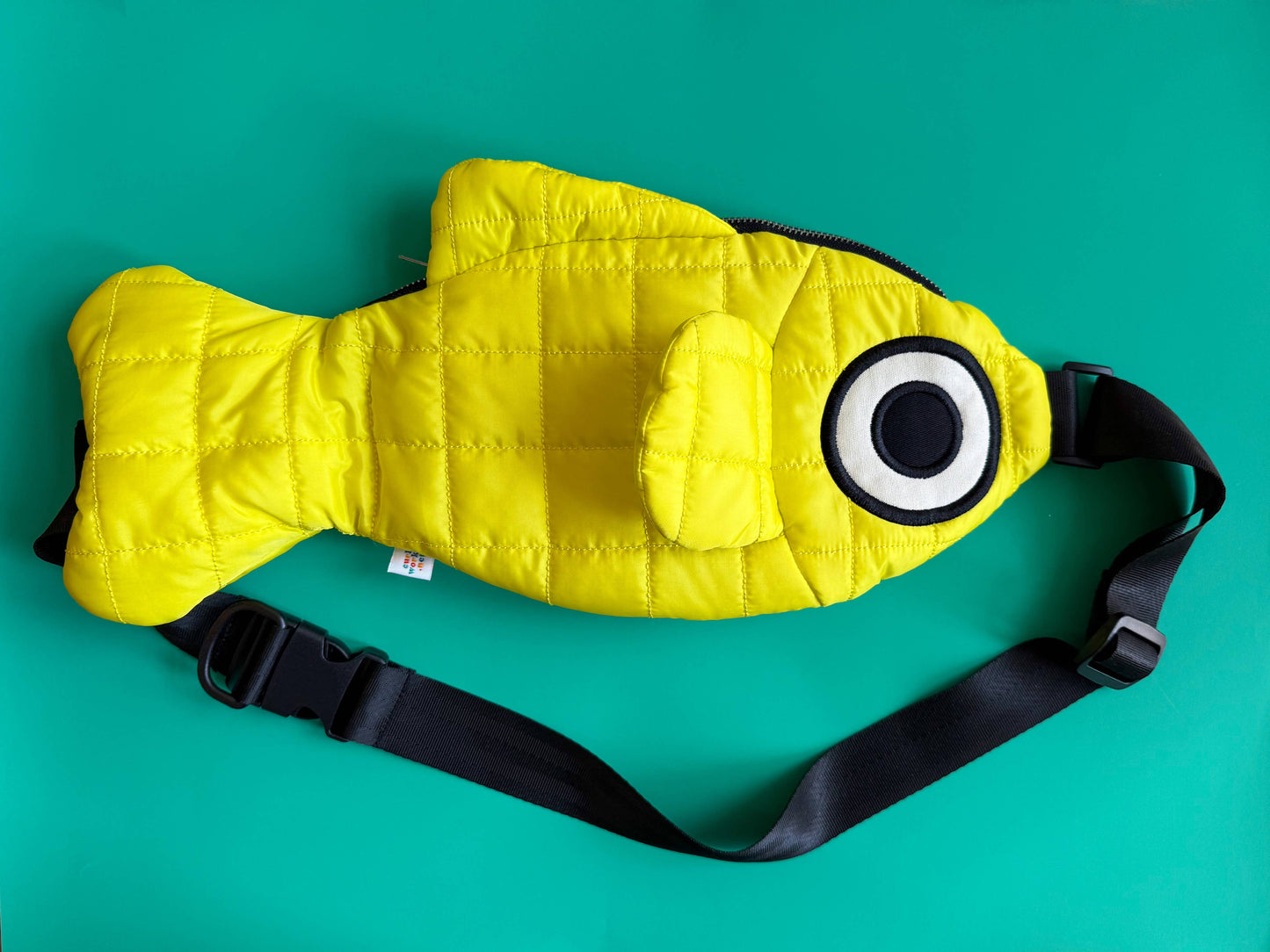 
                  
                    The Fish Bag - Sporty Yellow
                  
                