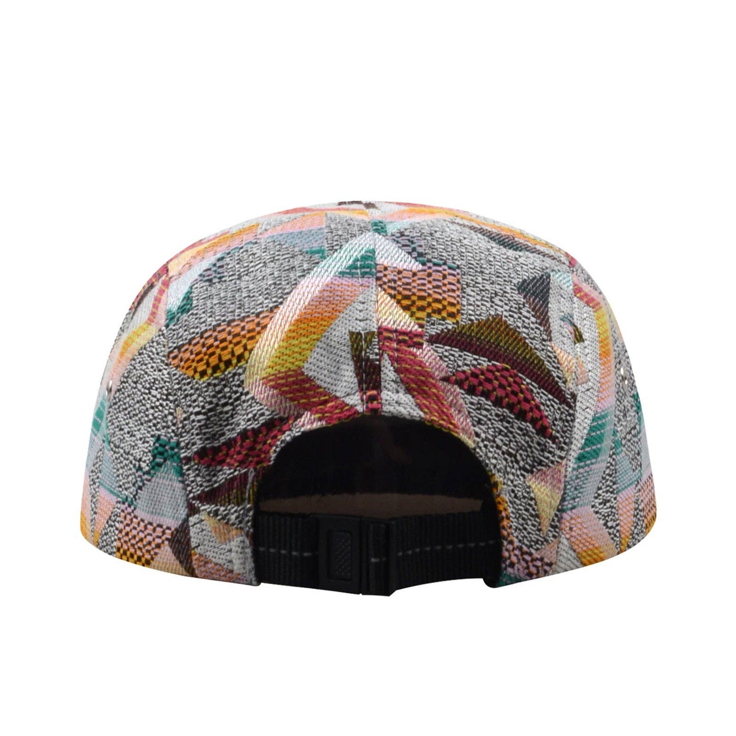 
                  
                    Jacquard 5 Panel Hat "Geo Red"
                  
                