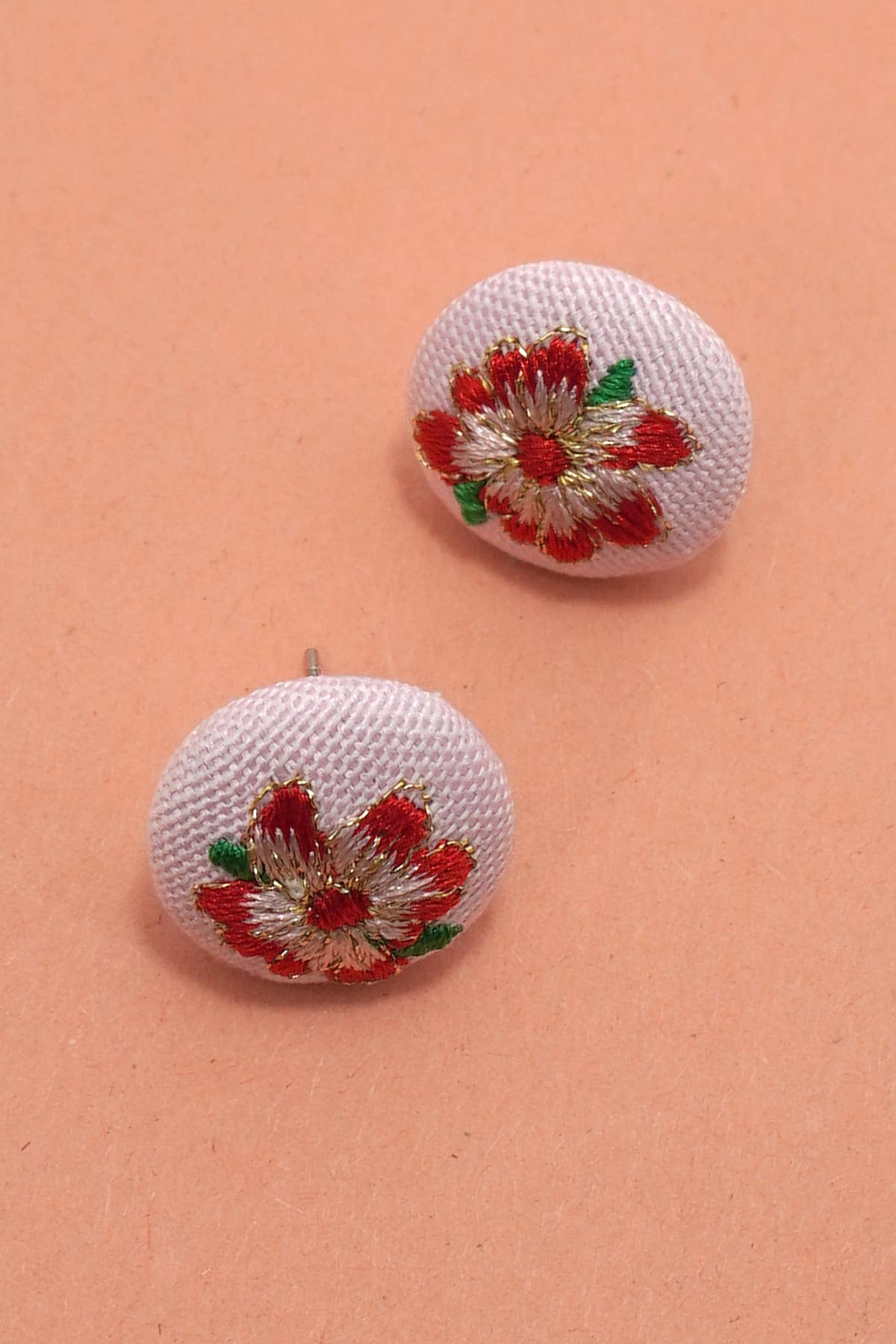 
                  
                    Floral Embroidery Studs
                  
                