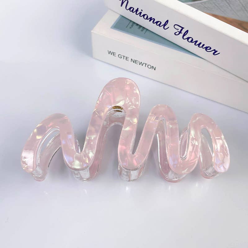 
                  
                    Pearly Squiggle Hair Claw
                  
                