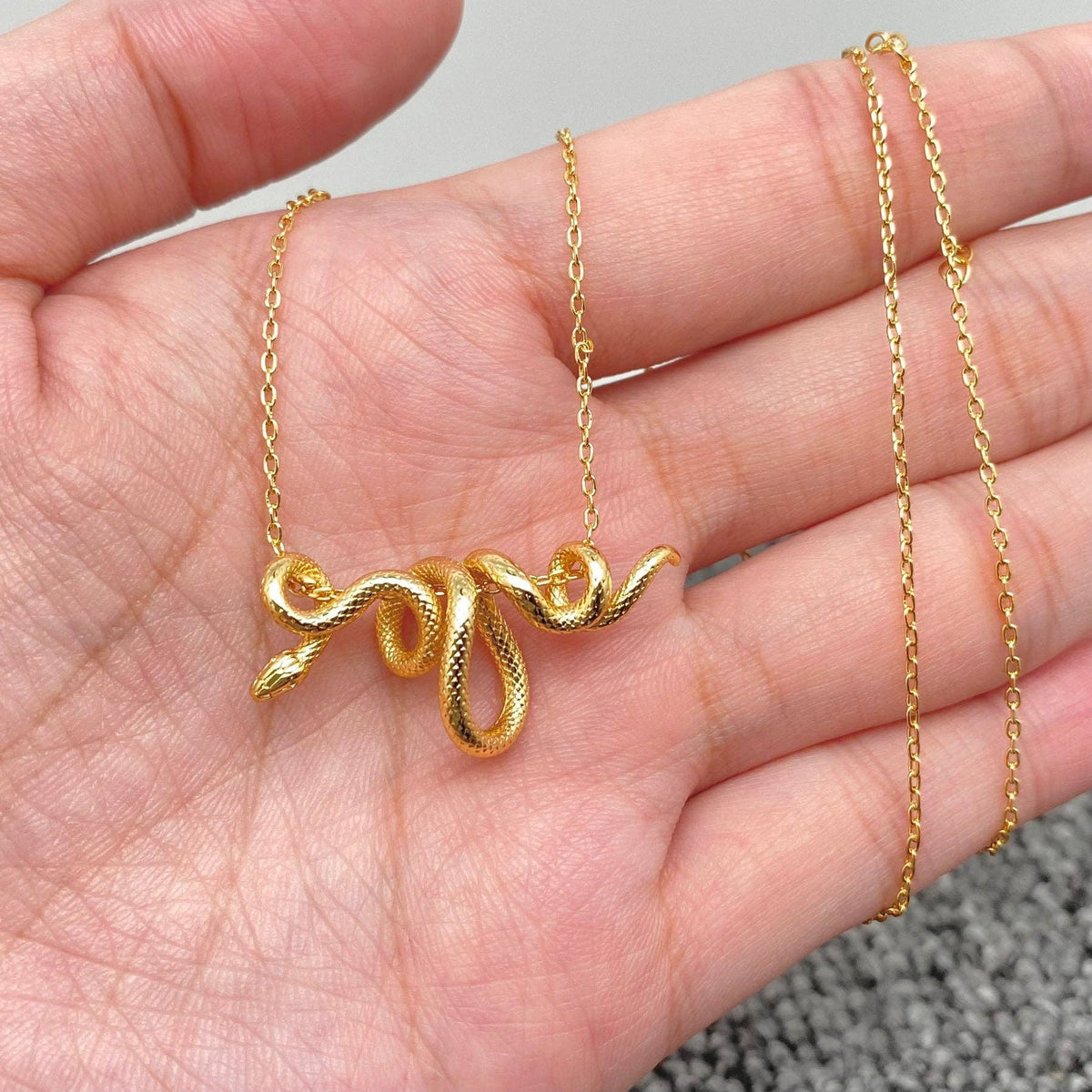 
                  
                    Wrapped Python Necklace
                  
                