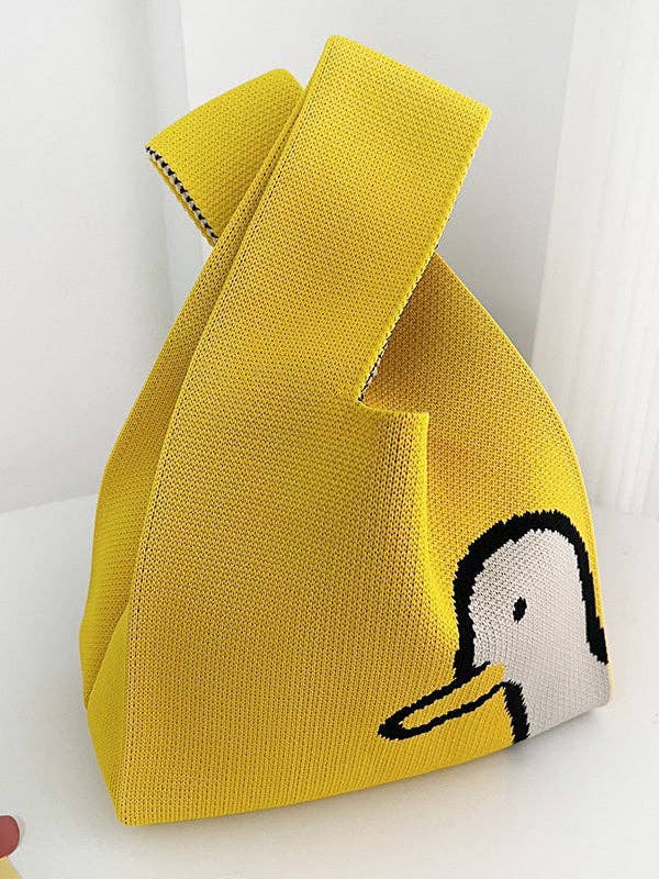 
                  
                    Knit Tote: Duck No. 2
                  
                