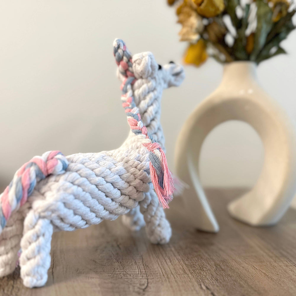 
                  
                    Unicorn Dog Rope Toy
                  
                