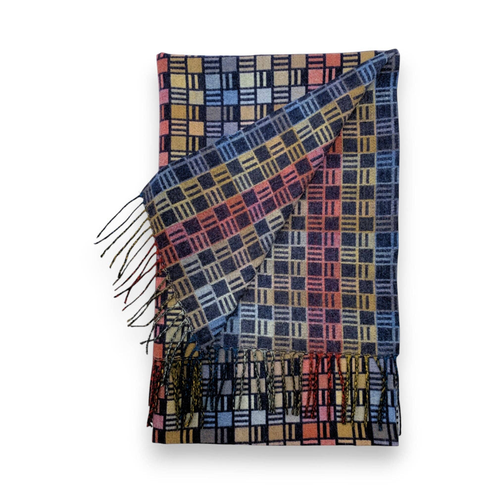 
                  
                    Cube Pattern Cashmere Blend Winter Scarf
                  
                