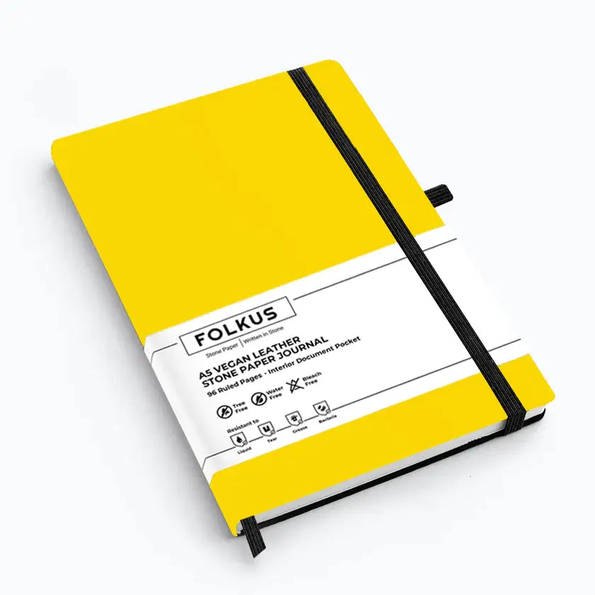 
                  
                    Stone Paper Ruled Journal by Folkus
                  
                