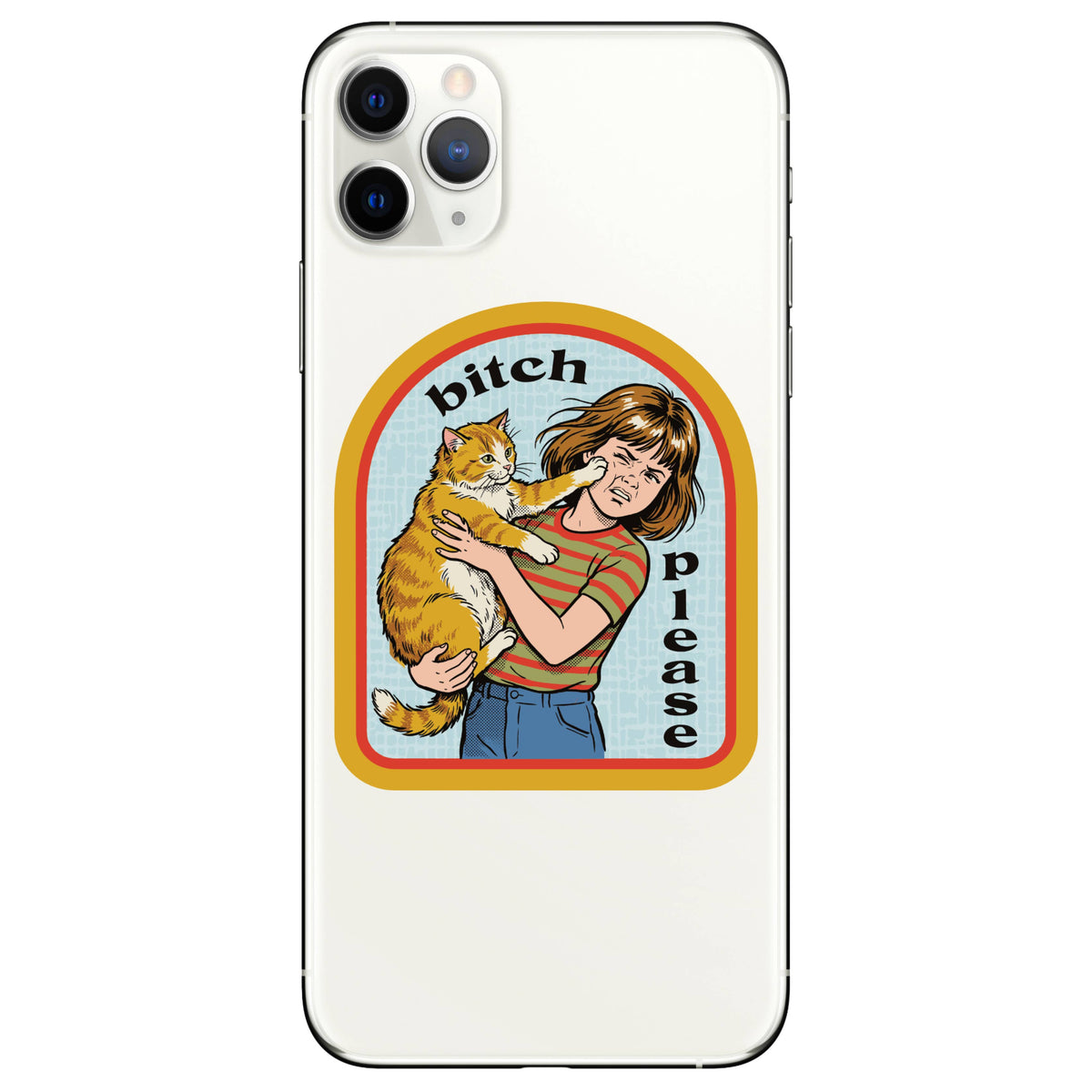 
                  
                    Bitch Please Face Slap Kitty Sticker
                  
                