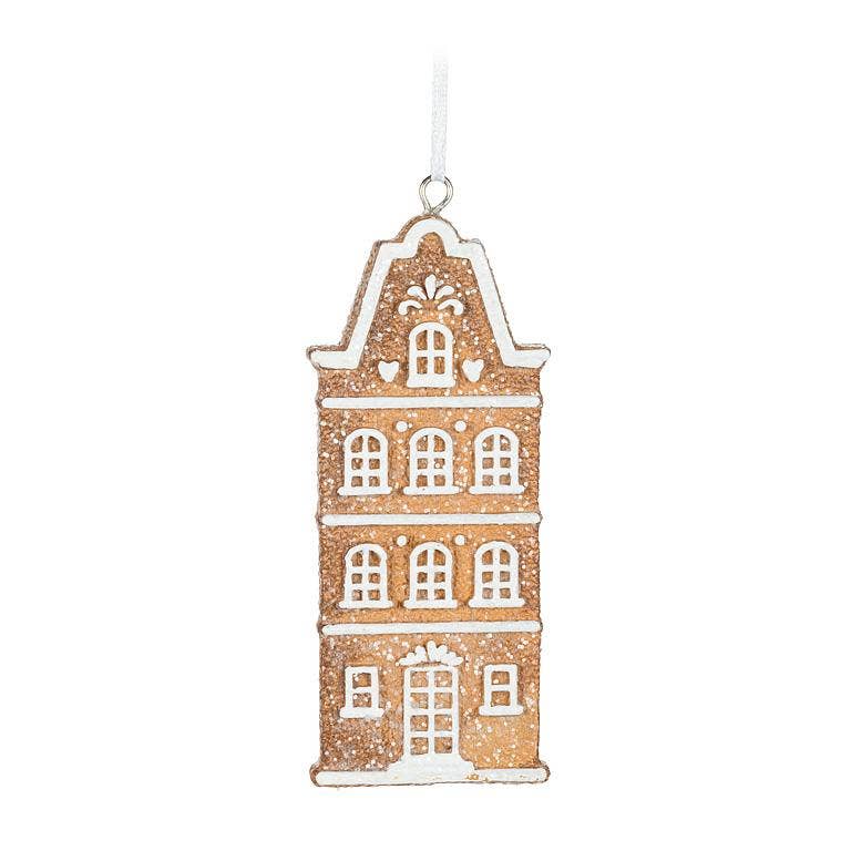 
                  
                    Gingerbread House Ornament-3 Assorted-5"H
                  
                