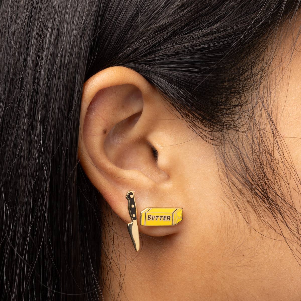 
                  
                    Butter & Knife Earrings by Yellow Owl
                  
                
