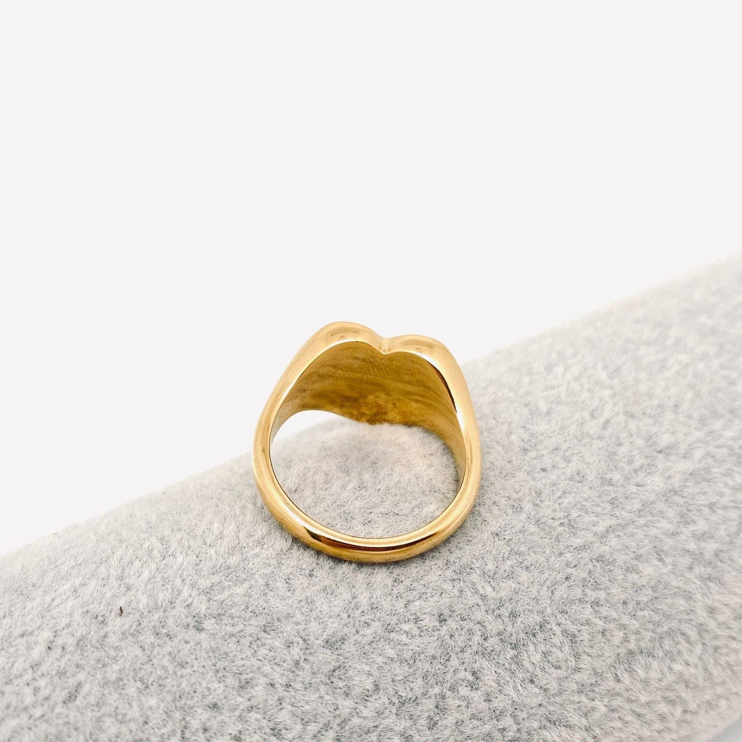 
                  
                    "SELF LOVE CLUB" Embossed Heart Ring
                  
                