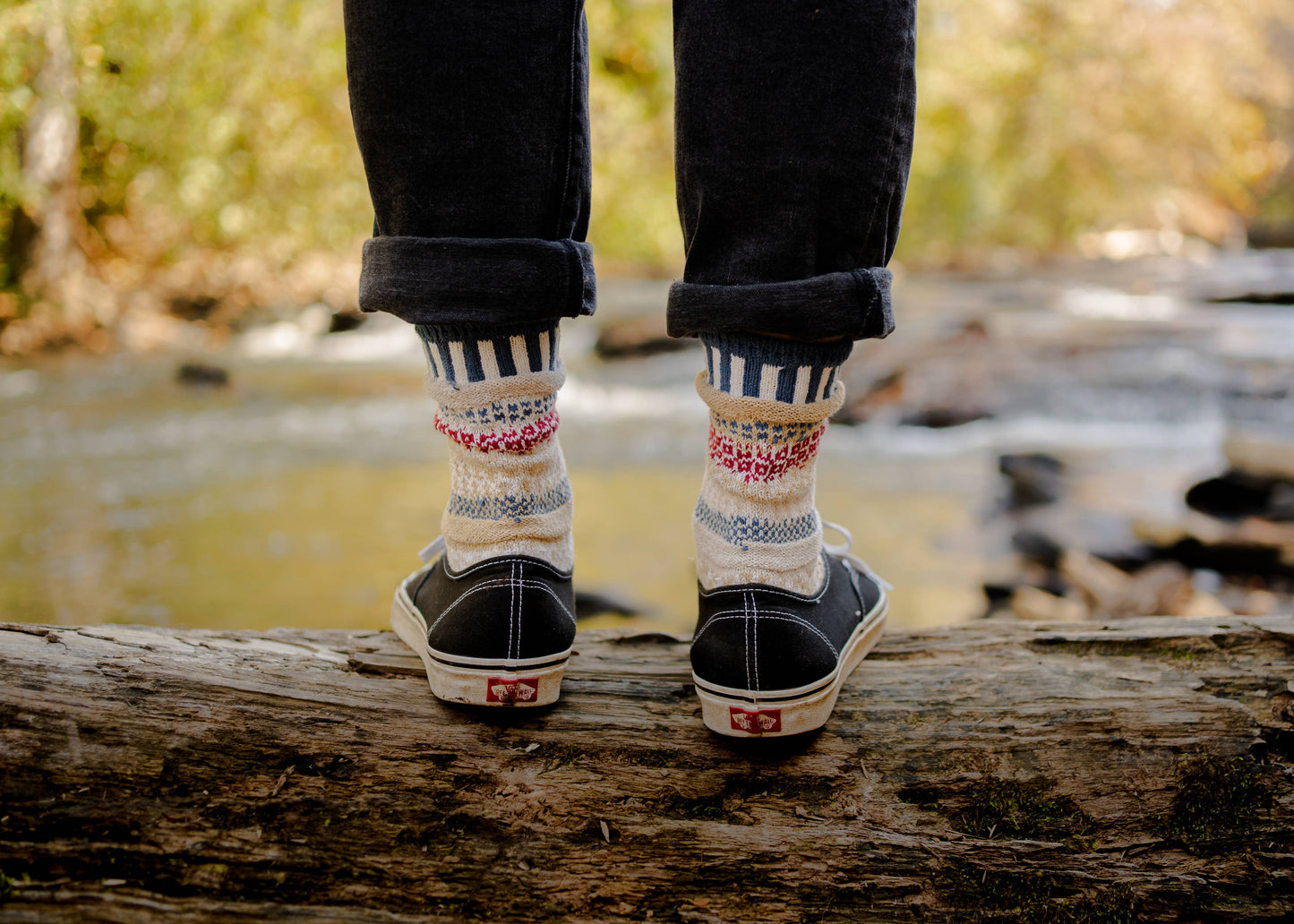 
                  
                    Bateau Mouche Mismatch Crew Socks
                  
                