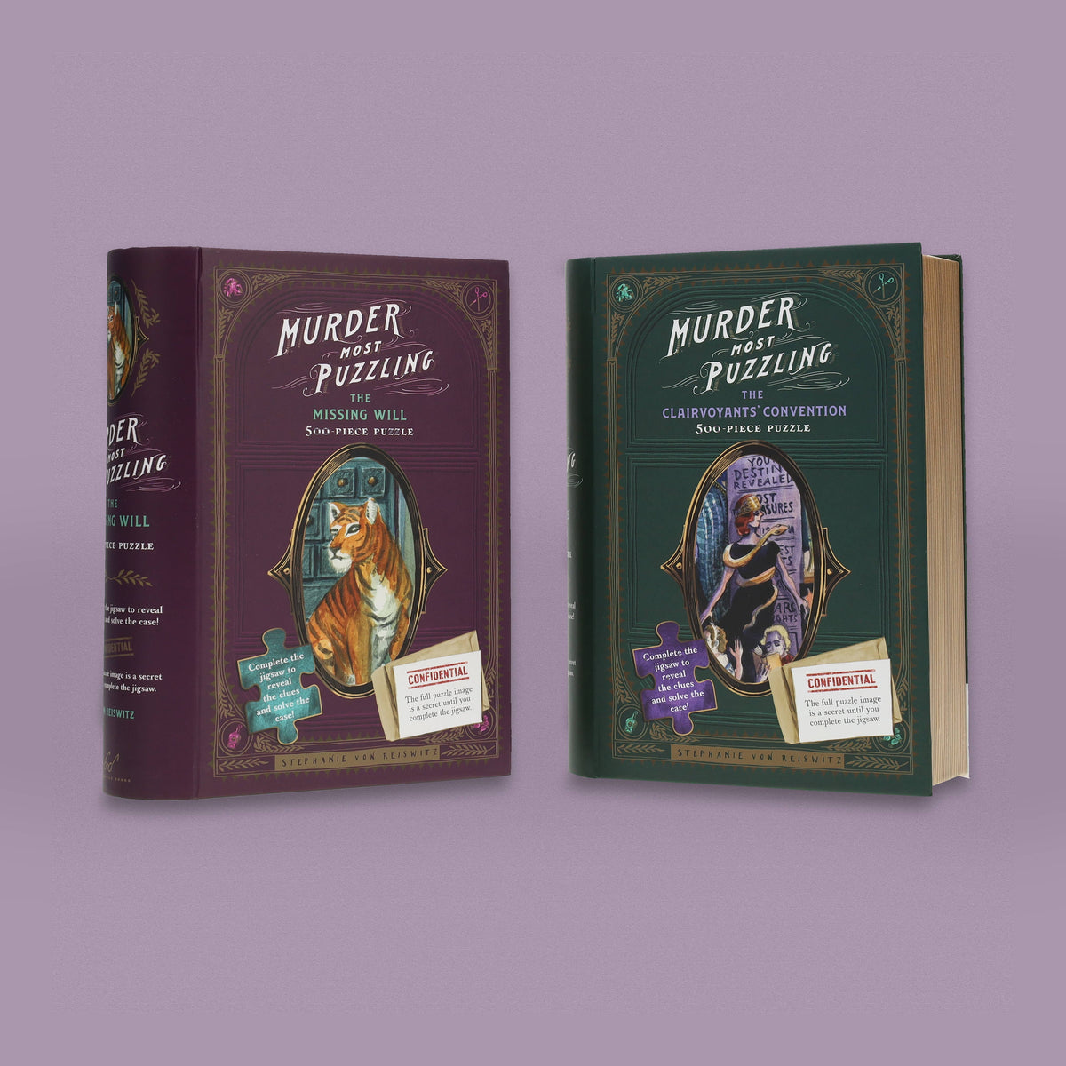 
                  
                    Murder Most Puzzling: The Missing Will | 500-Piece Game  Puzzle
                  
                