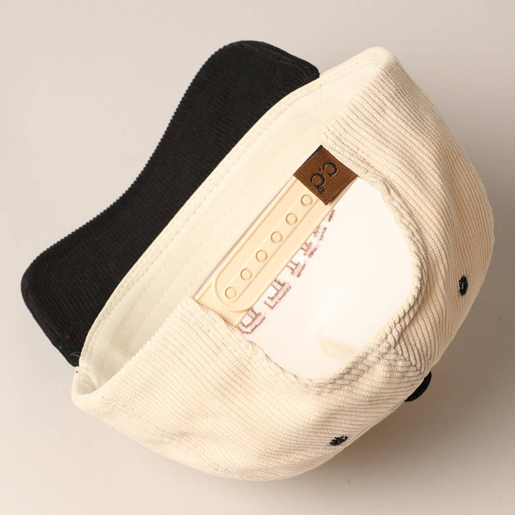 
                  
                    Upside Down "Game Day" Corduroy Cap
                  
                