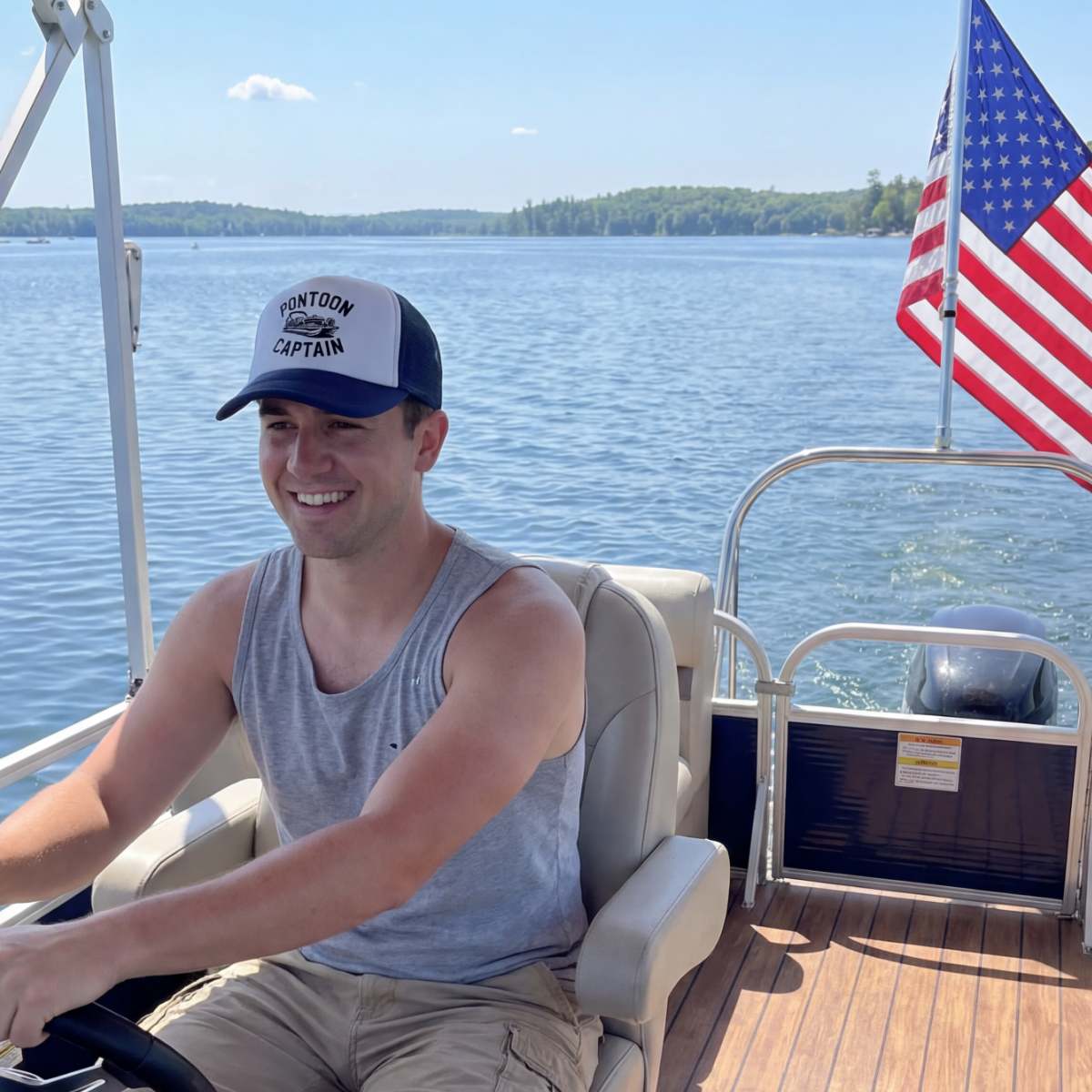 
                  
                    Pontoon Caption Trucker Hat
                  
                
