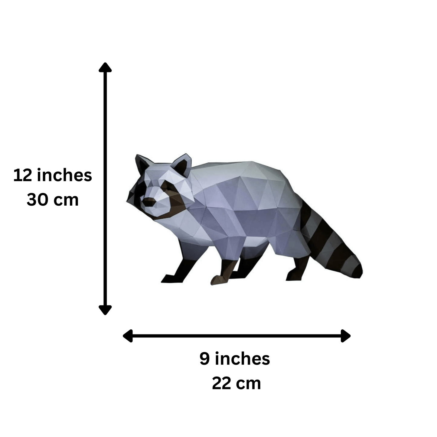 
                  
                    Raccoon 3D Kirigami Model
                  
                
