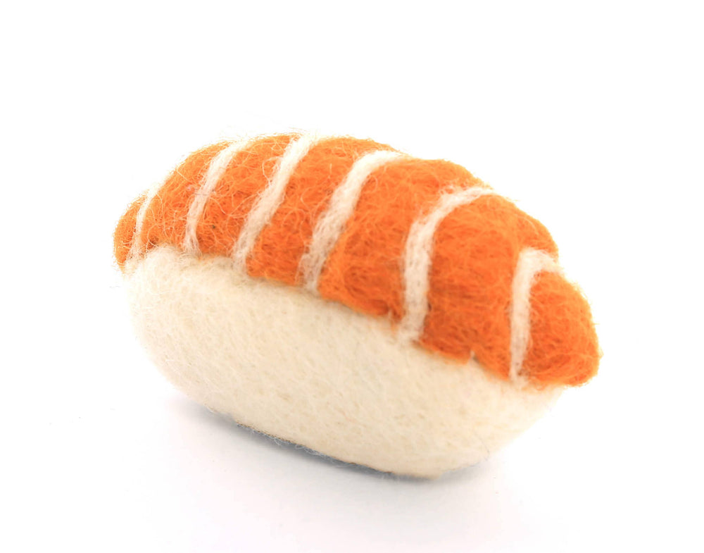 Sushi Catnip Infused Toy-  Salmon Nigiri