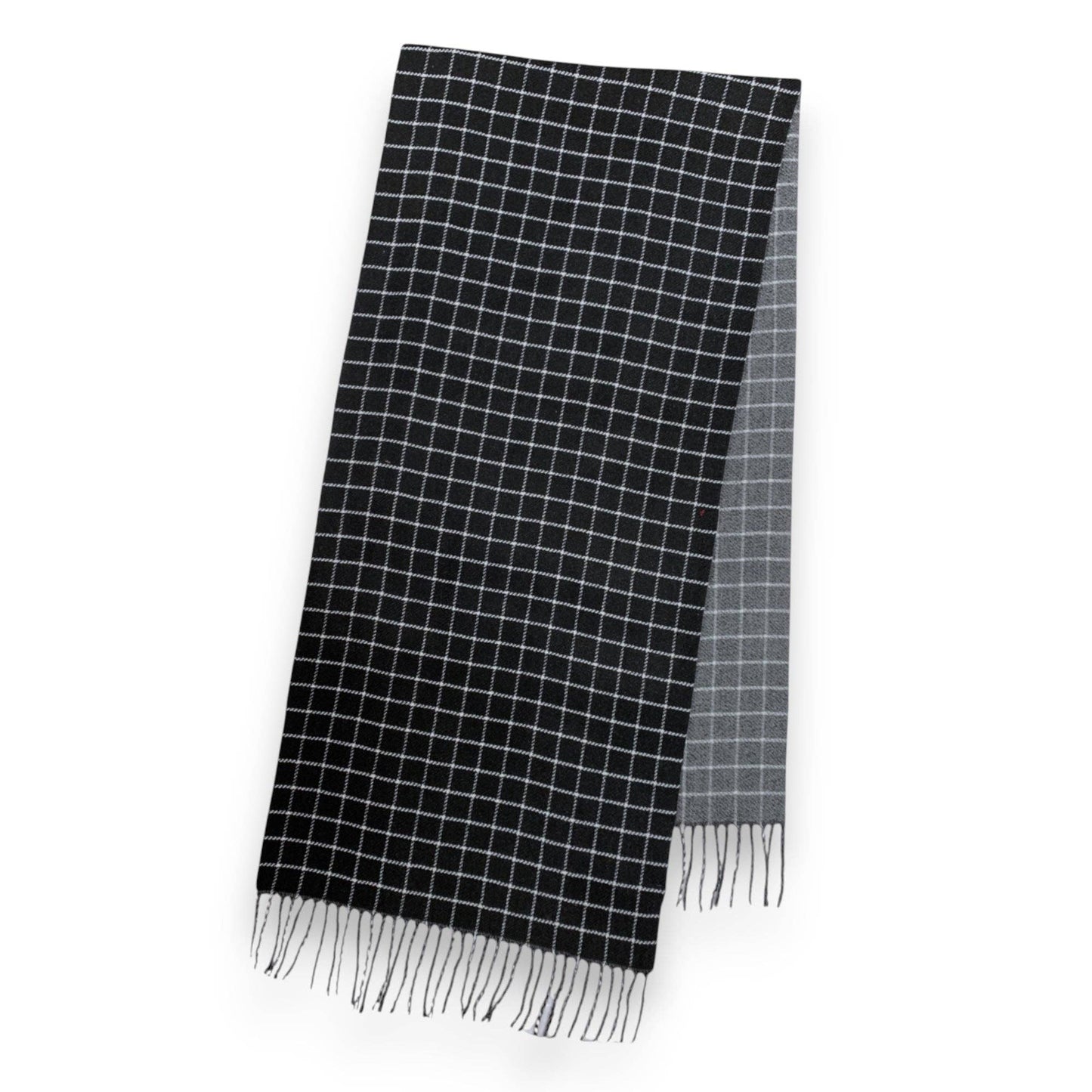 
                  
                    Colorblock Grid Cashmere Blend Scarf
                  
                