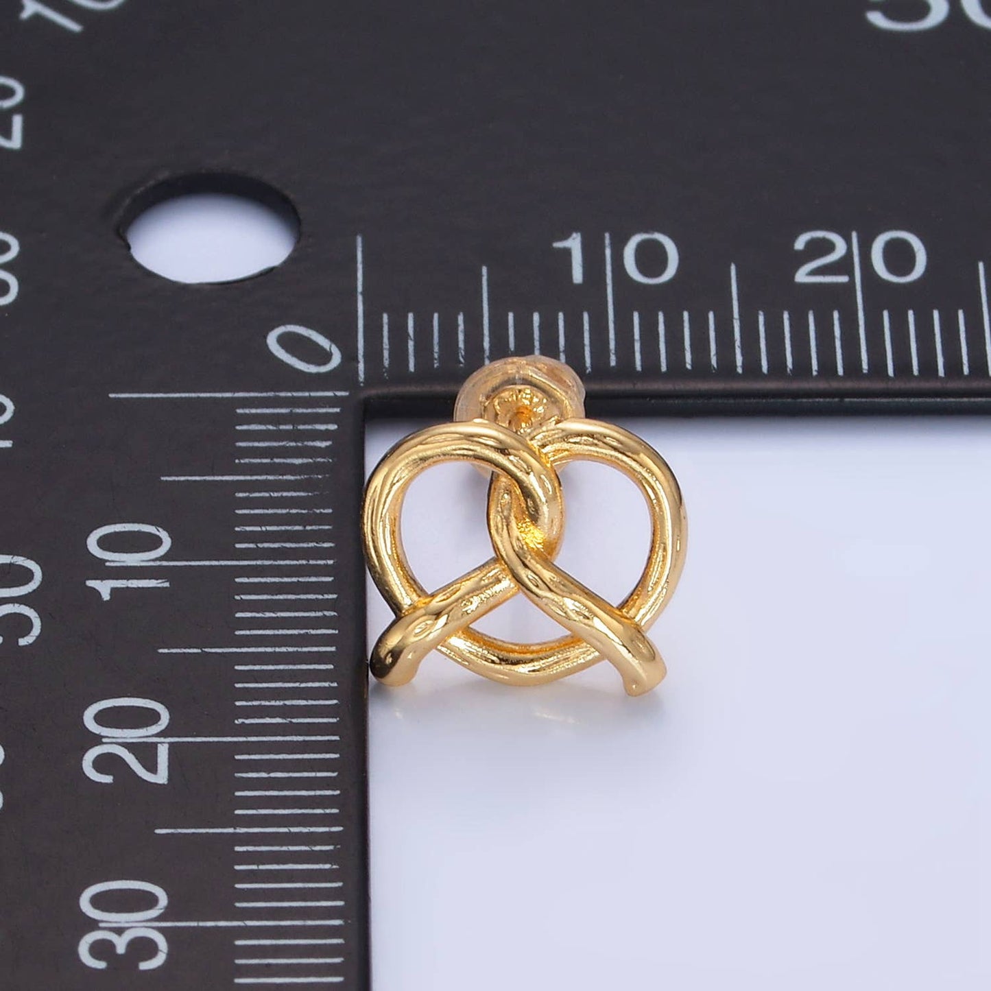 
                  
                    Gold Filled Pretzel Stud Earring
                  
                